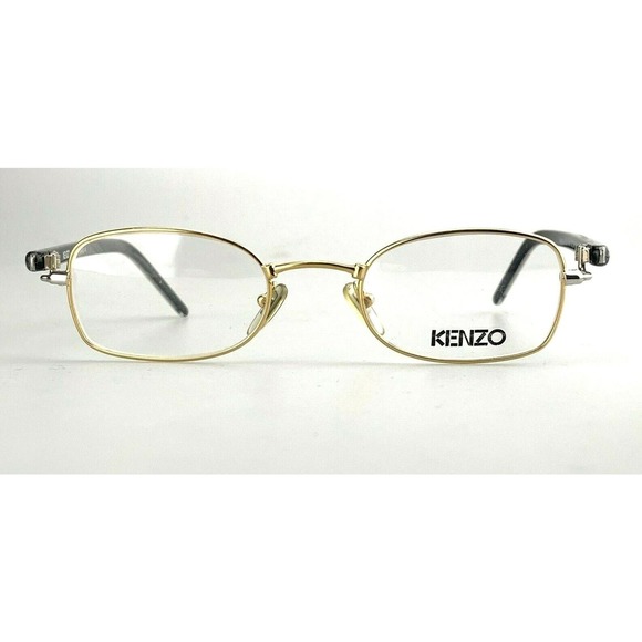 Kenzo Eyeglasses Frames mod. Tarifa K383 K47 Gold Made In France NOS - Picture 1 of 10